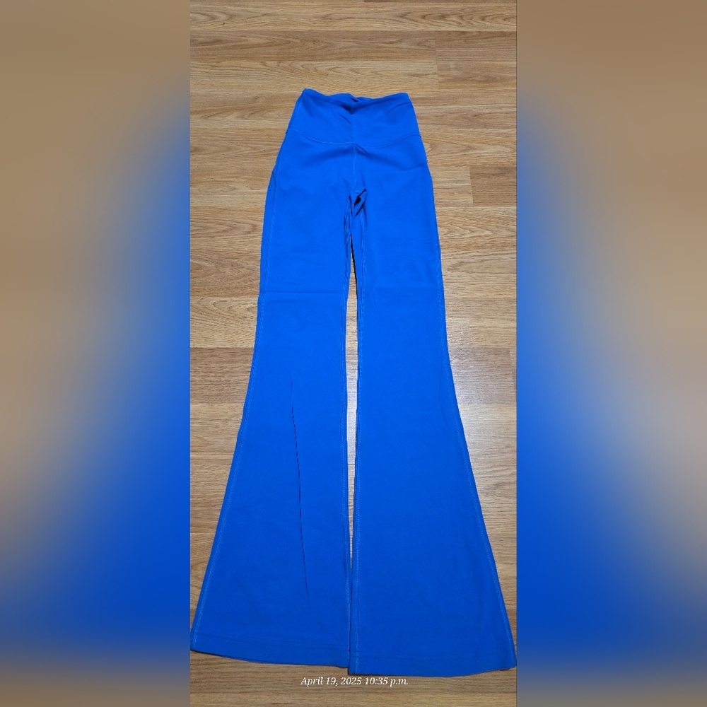 Blue Women's Flared Pants